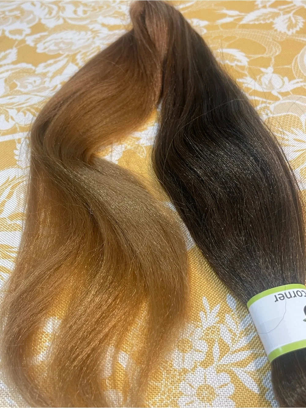 Nescorner Boho Braiding Hair Brown Blonde Ombre 30” 8 Packs